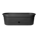 green basics jardiniere treillis 80cm living noir